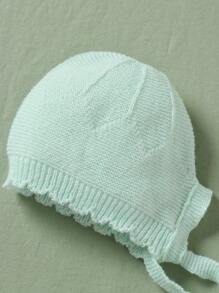 SHEIN 嬰兒女孩時尚針織毛衣襯衫和花卉褲子套裝 - 綠色 - 查看 6