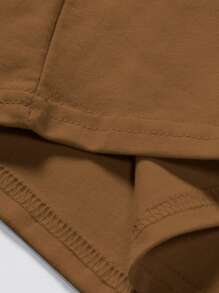 Manfinity Homme Men Contrast Trim Polo Shirt - Khaki - View 5