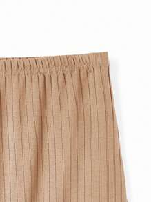 SHEIN LUNE Pantalones cortos básicos informales para mujer de unicolor para uso diario