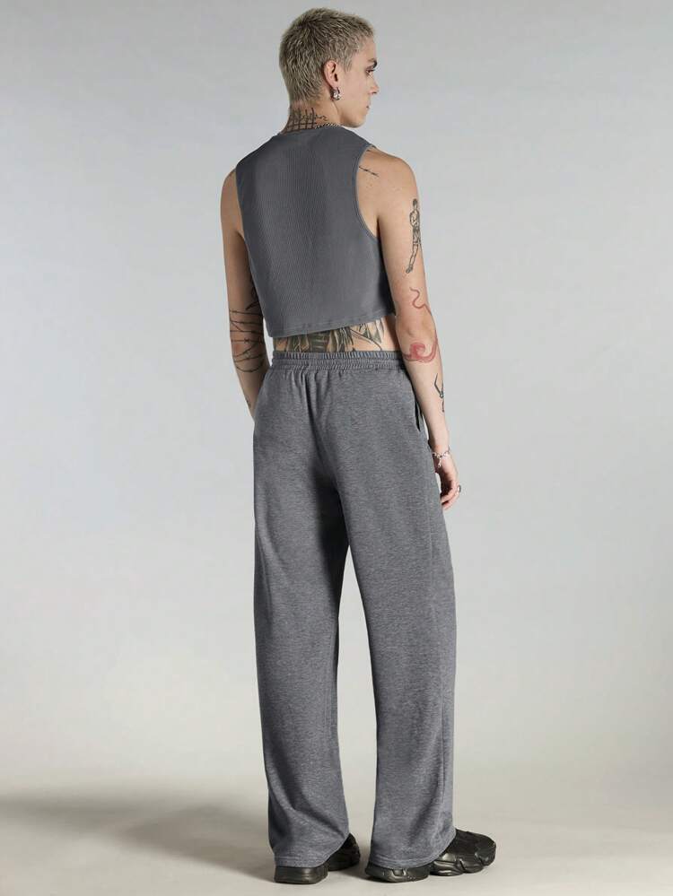 Knitted Leisure Slim-Fit Men Waistcoat Set