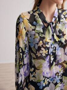 MOTF PREMIUM ÁO CÀO CỔ ĐÈN IN HOA - Nhiều màu - Xem 3