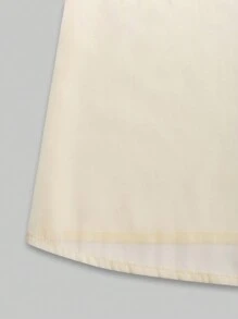 Chiquease Summer Casual Sheer Solid Color Thin Outerwear - Apricot - View 4