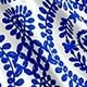 Blue and White