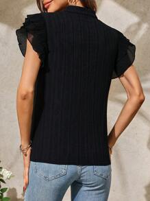 SHEIN Clasi Women's Plain & Simple Daily Comfortable Summer Shirt - White - View 2