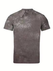 Manfinity Dauomo 男款摩托車標語印花t恤 - 彩色 - 查看 2