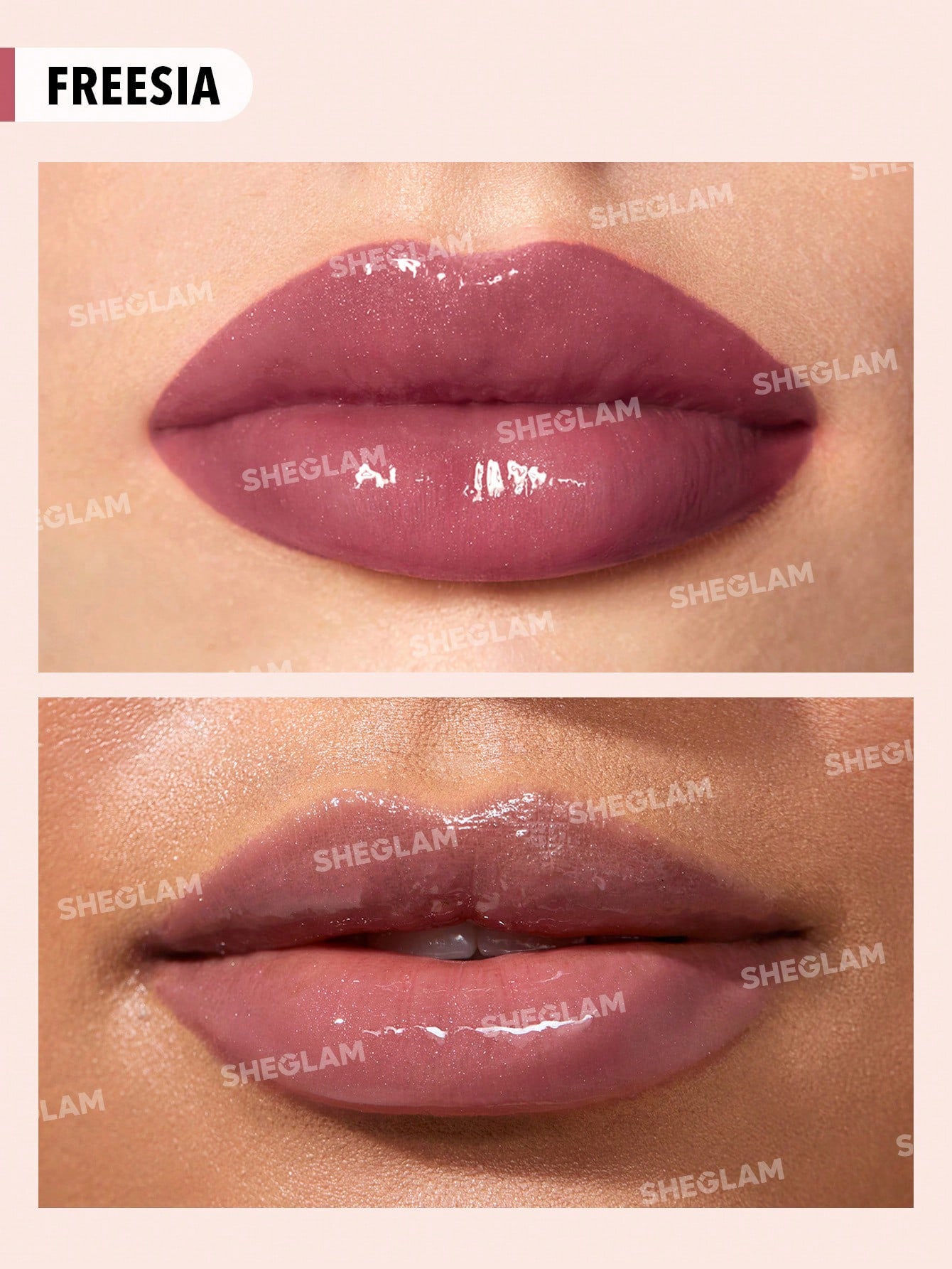 SHEGLAM ملمع شفاه Power Bouquet-ملمع شفاه مرطب ملو...