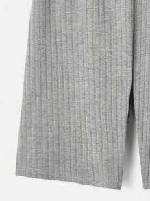 SHEIN LUNE Pantalones cortos básicos informales para mujer de unicolor para uso diario