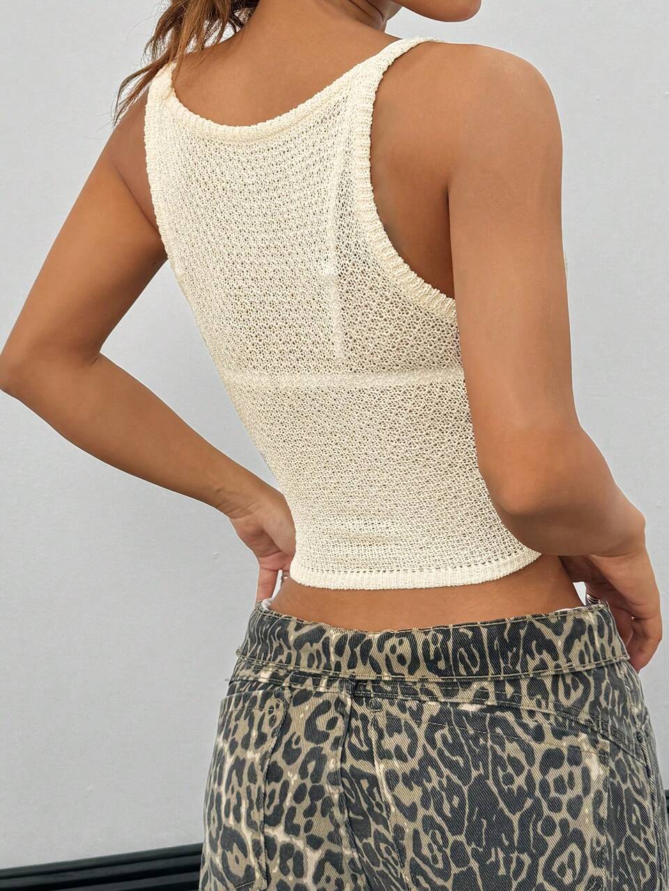 Ladies' Plain & Simple Daily Knitted Top
