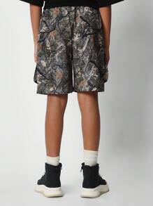 SUMWON Tween Girls Short With All Over Print - Multicolor - View 4