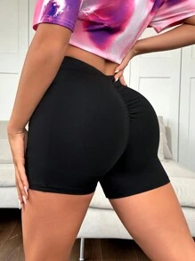 Gameset SHEIN Sport 休闲风格扎染运动套装机场装健身女士套装 - 彩色 - 查看 3