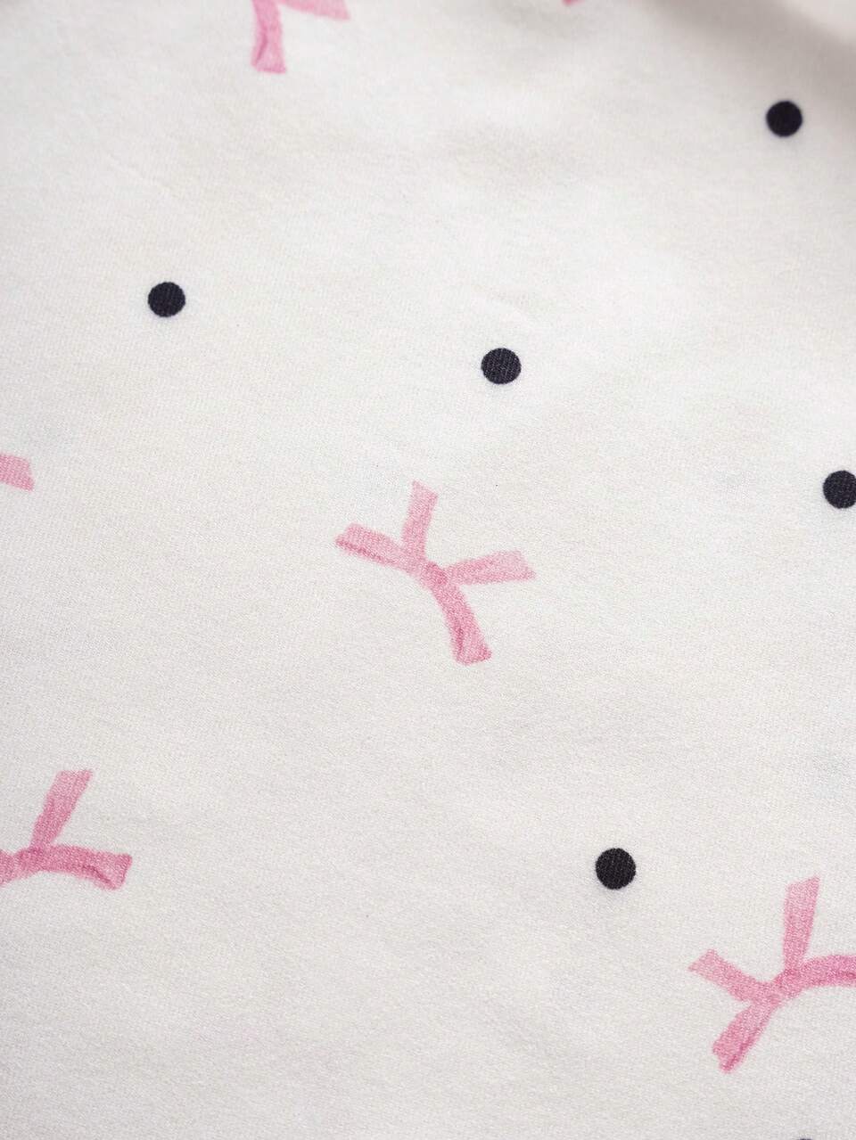 Women's Polka Dot Bow Tie Printed Casual Shorts