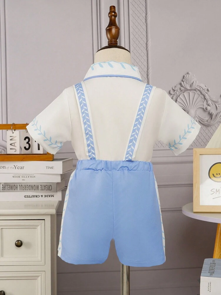 Summer Short Sleeve T-Shirt And Shorts Set, Lightweight Section