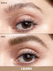 SHEGLAM Striking Brow Gel-Blonde Waterproof Eyebrow Cream Long Lasting Highly Pigmented Shaping Filling Eyebrow Balm With Small Brush Eyebrow Brand Beauty Makeup Face Paint Cosmetic For Women Girls Perfect For Spring Summer Ideal For Y2K Fancy Fashion Suitable For Birthday Mother'S Day Gift Rave Party Ready Best Color - Blonde - View 2