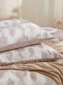2/3pcs [100% Lyocell]Ultra Breathable & Refreshing Silky-Like Floral Printed Duvet Cover Bedding Set, Fashion Fabric Made From Wood, Moisture-Wicking & Cool-Touch For Hot Sleepers, Duvet Cover*1 Pillowcase*1/2 - Multicolor - View 10