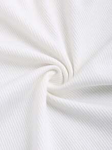 Sweetra Solid Color Lace Patchwork Ribbed Knit Camisole, Summer Casual Tank Top