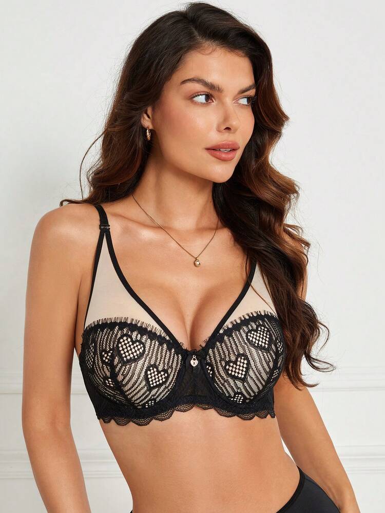 Lace Women's Underwire Bra, 1pc, Lingerie