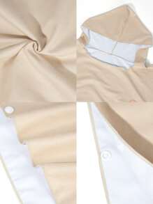 Surfspeed 男士连帽度假泳衣，度假海滩装 - 杏色 - 查看 4