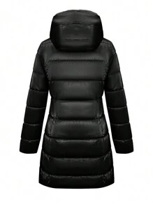 Women's Classic Zipper Pocket Jacket, Fashionable Autumn Travel Choice - Black - View 3