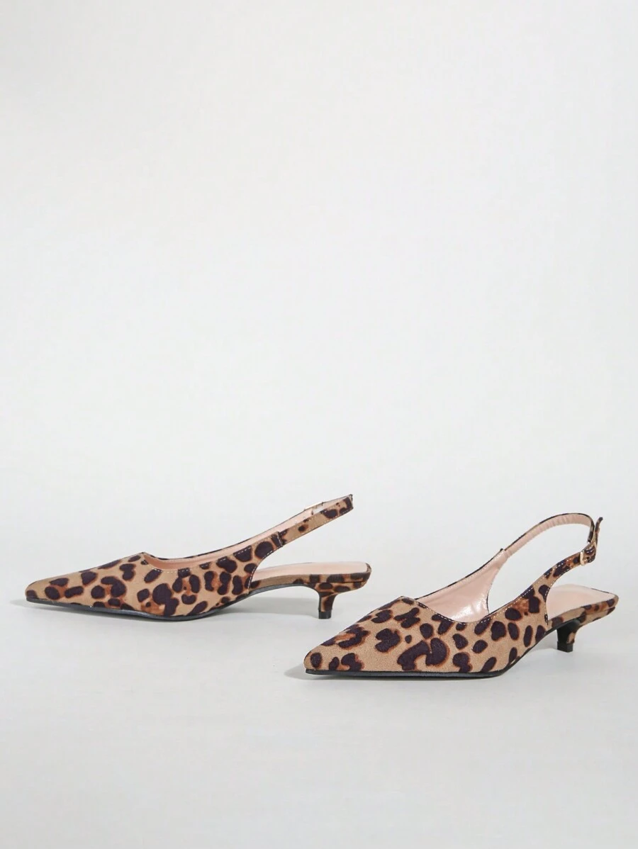 Zara | Chic Leopard Print Heels