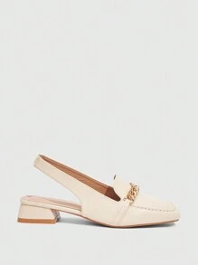 CUCCOO BIZCHIC حذاء خفيف أنيق للنساء بيج باسيك، أنيق للعمل والكاجوال، أحذية ربيعية مناسبة لموسم الثلوج والعيد الربيعي - لون مشمشي - مشاهدة 9