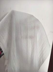 SHEIN Swim 女式纯色细肩带结饰荷叶边无袖罩衫连衣裙 夏季