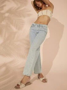 SHUZIA 女士蝴蝶结编织休闲平底凉鞋夏季鞋春季鞋春假鞋复活节度假鞋休闲鞋沙滩鞋母亲节礼物 - 杏色 - 查看 3