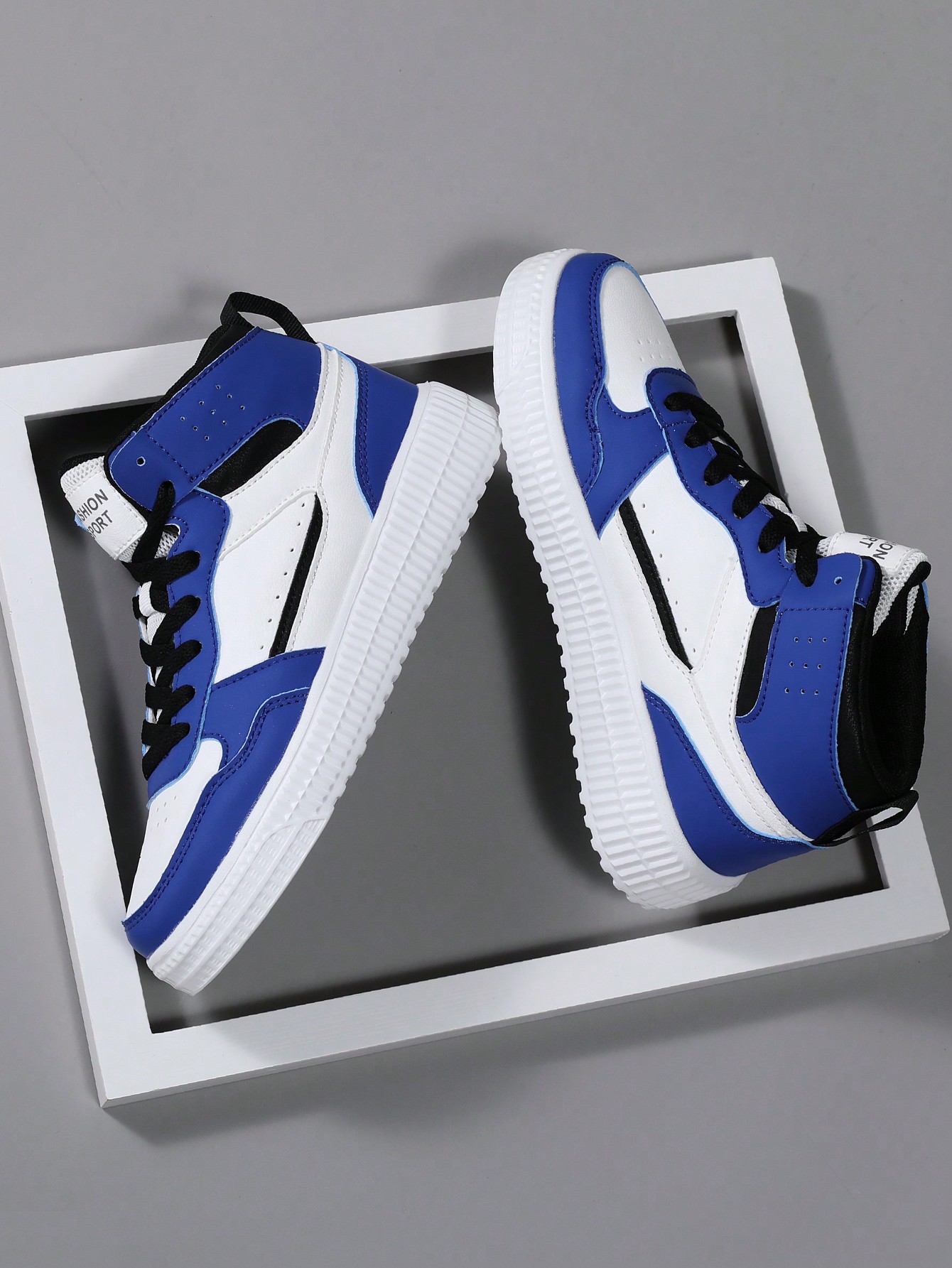 أحذية رياضية رجالية عالية الأعلى أحذية كاجوال للتز...