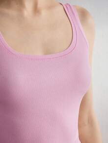 Ocili 女士建議的實色休閒服裝套裝 - 淺粉色 - 查看 4