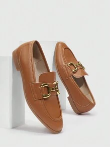 CUCCOO BIZCHIC Flat Sole Shoes - Brown - View 4