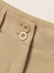 Chiquease Women Solid Color Simple Daily Wear Spring/Summer Long Pants