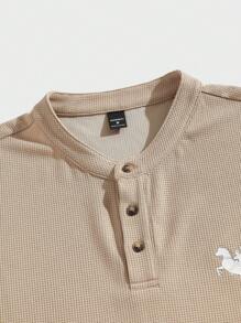 Manfinity Homme 2pcs New Men's Knit Casual Print Short Sleeve POLO Shirt For Daily Wear, Suitable For Summer - Multicolor - View 7