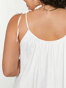 Forever 21 Summer Plus Size Women's Western Vacation Beach Dress - Apricot - View 2