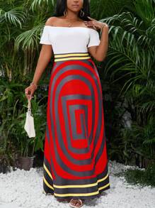 SHEIN Lady שמלת Bodycon לבנה במידות גדולות, תלבושת סיום ללא שרוולים לנשים, קרופ טופ מסיבת קיץ סקסית, שמלה עם שרוולים ארוכים לנשים, ארה"ב בגדים לנשים גבוהות, קבלת כלה/שמלות קיץ, תלבושות קואורד/פסטיבל לקיץ/רייב - ריבוי צבעים - ראה 5