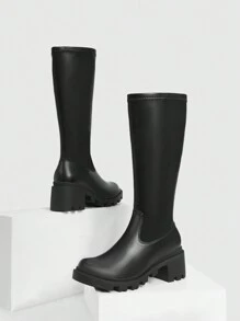 CUCCOO BIZCHIC 女士時尚黑色優雅簡約戶外靴度假鞋夏季特惠 - 黑色 - 查看 5