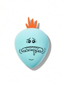 Rick and Morty X SHEGLAM Mr. Meeseeks 美容海綿混合化妝海綿適用於液體霜粉底遮瑕膏腮紅柔妝混合器美容化妝工具 品牌 美容 化妝 化妝品 適合女性與女孩 完美搭配冬季 Y2K 時尚 流行 生日禮物 假期 派對準備就緒 最佳顏色 - 藍色 - 查看 9