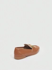 CUCCOO BIZCHIC Flat Sole Shoes - Brown - View 3