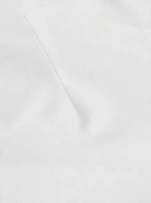SHEIN LUNE 女士純色簡約日常西裝外套 - 白色 - 查看 7