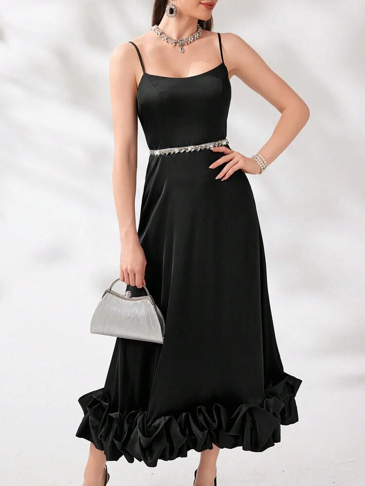 Women's Plain And Simple Daily Tank Dress Long Evening Dresses