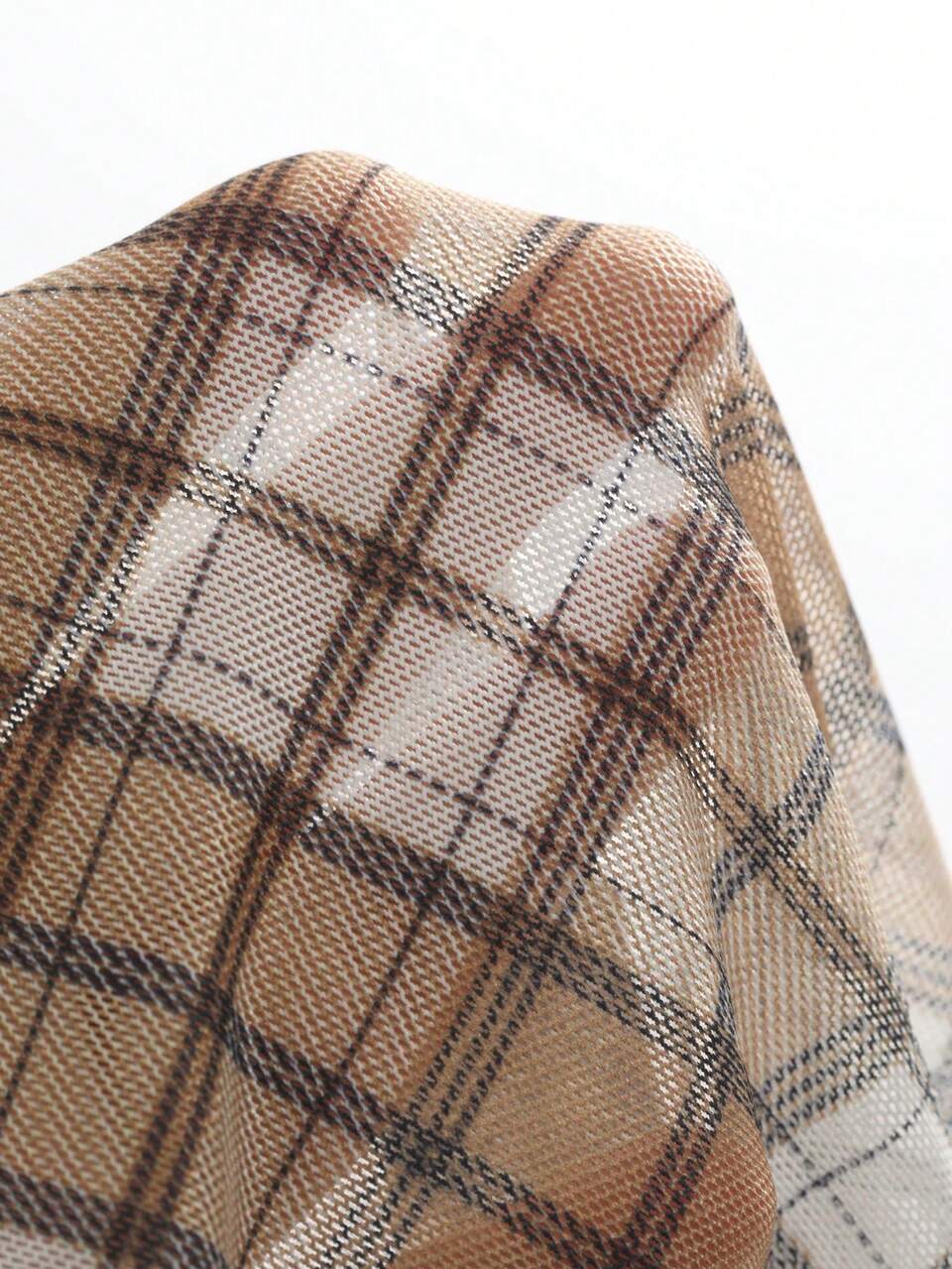 Women's Fashion Plaid Sleeveless Dress Sundress,Casual Women Dresses