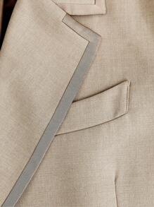 AKNOTIC Business Casual Easy Care Shimmer Men Woven Business Suit Jacket