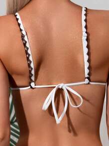 Swim Vcay Bộ Bikini Họa Tiết Da Báo Gợi Cảm Cho Kỳ Nghỉ, In Ngẫu Nhiên Mùa Hè - Nhiều màu - Xem 5