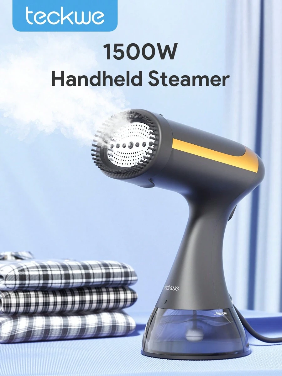 Teckwe Handheld Steamer Iron For Clothes,Portable Steamer For Clothes