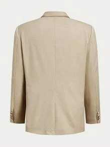 AKNOTIC Business Casual Easy Care Shimmer Men Woven Business Suit Jacket