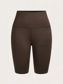 Slaydiva 休閒寬鬆腰帶夏日短褲，適合當夏季基礎打底的女士大尺碼褲 - 彩色 - 查看 4