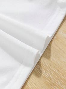 Baby Girl Sleeveless Top Set With Sweet Bowknot Decoration, Summer - Multicolor - View 3