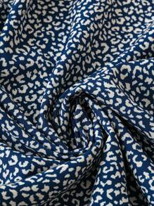 EMERY ROSE Maglietta casual con stampa a collo tondo da donna per la primavera/estate