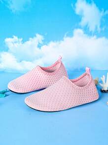 兒童防滑水鞋，適用於游泳、水上運動、健身、瑜伽、跑步、跳繩 - 吸汗、緩震和透氣 - 粉色 - 查看 5