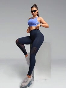 Innovista Sutien sport Push Up fără cusături, maieu de antrenament, maieu de gimnastică, maiou crop, cămăși de compresie