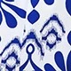 Blue and White