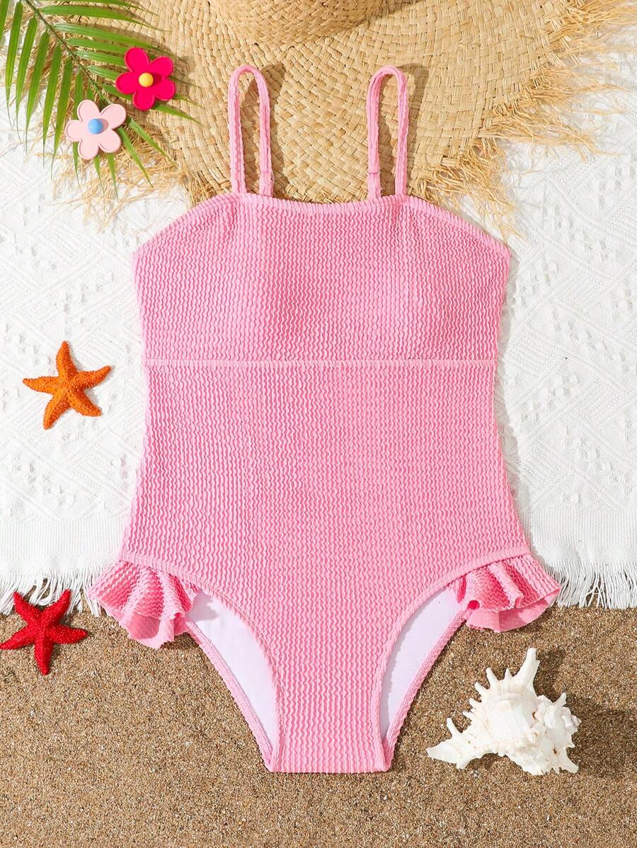 Asymmetrical Cut-Out One-Piece Swimsuit: Vacation Beachwear